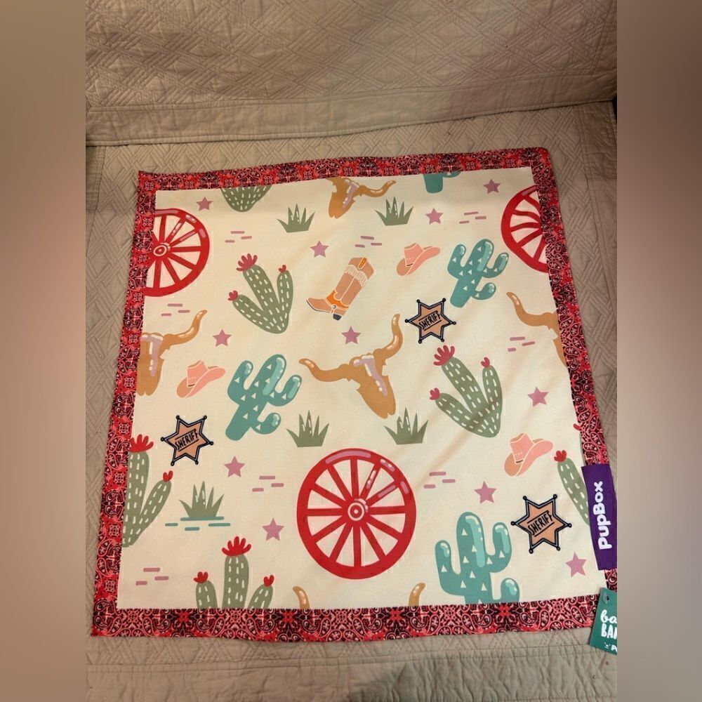 Pup Box bandanna 